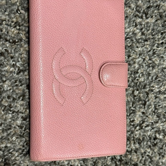 CHANEL Handbags - CHANEL Blush Pink Leather Wallet